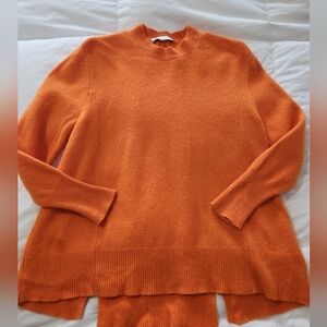 Sandro Paris Wool Sweater Size S/M Orange